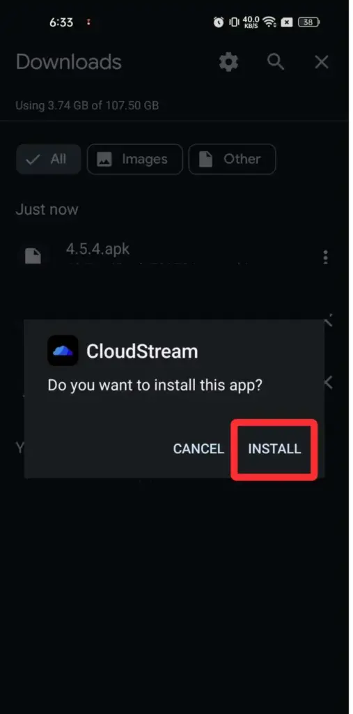 How to Download Cloudstream APK Step 3