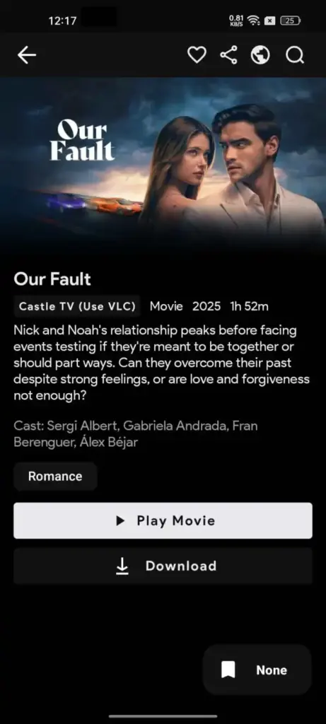 Step 3 Choose the Movie or Episode